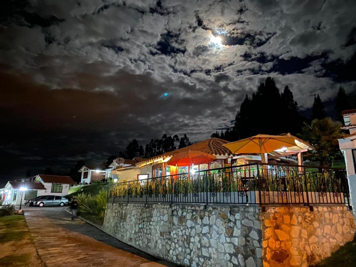 Hotel Cabanas San Cayetano Paipa Exteriér fotografie