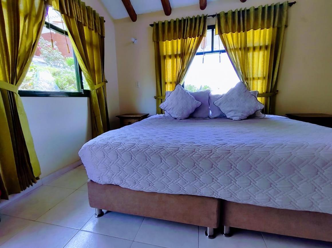 Hotel Cabanas San Cayetano Paipa Exteriér fotografie