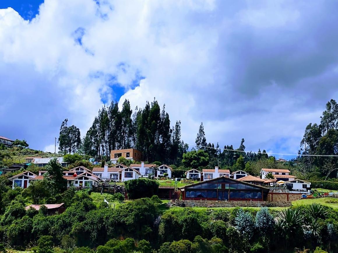 Hotel Cabanas San Cayetano Paipa Exteriér fotografie