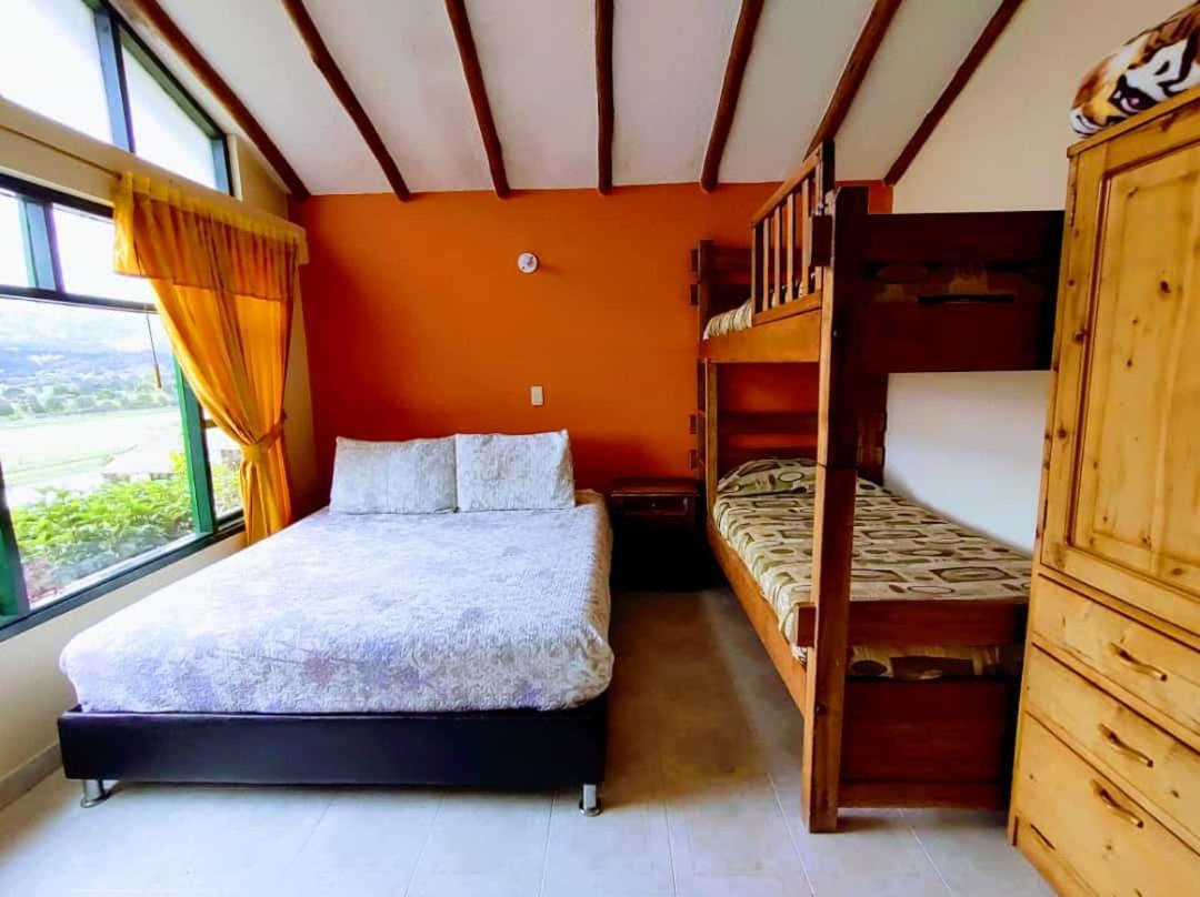 Hotel Cabanas San Cayetano Paipa Exteriér fotografie