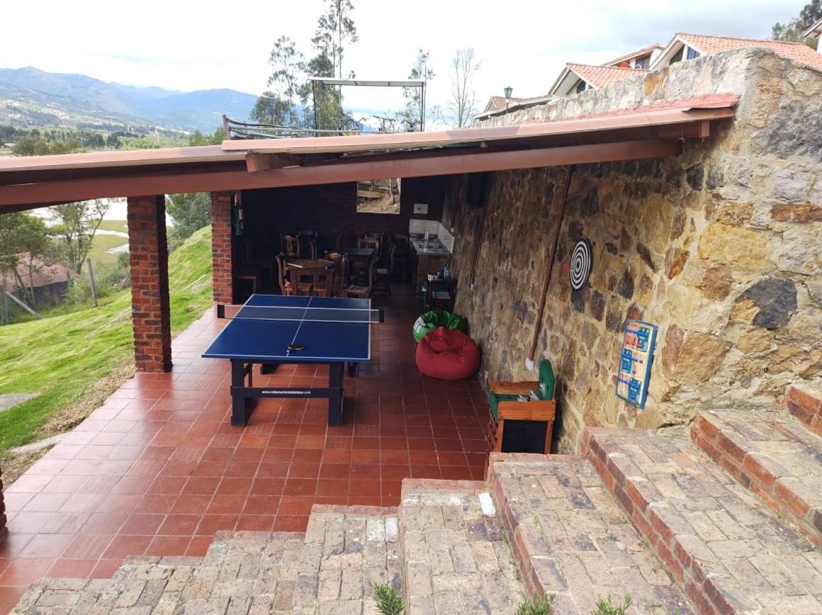 Hotel Cabanas San Cayetano Paipa Exteriér fotografie