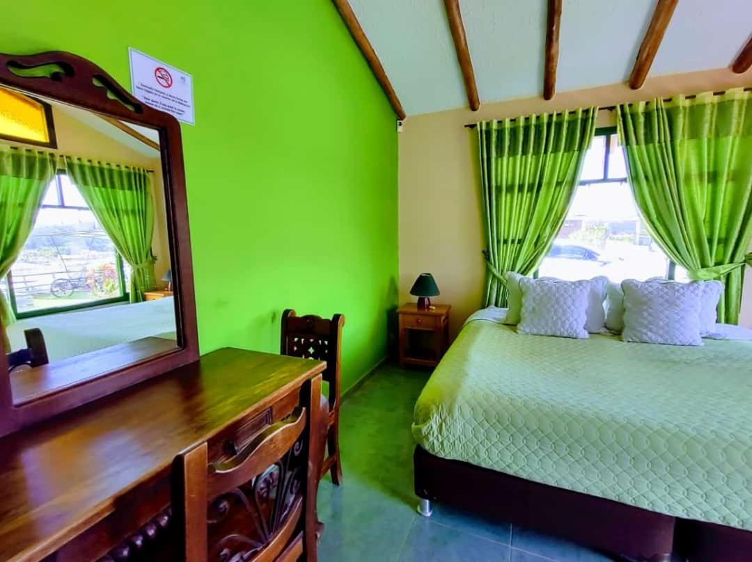 Hotel Cabanas San Cayetano Paipa Exteriér fotografie