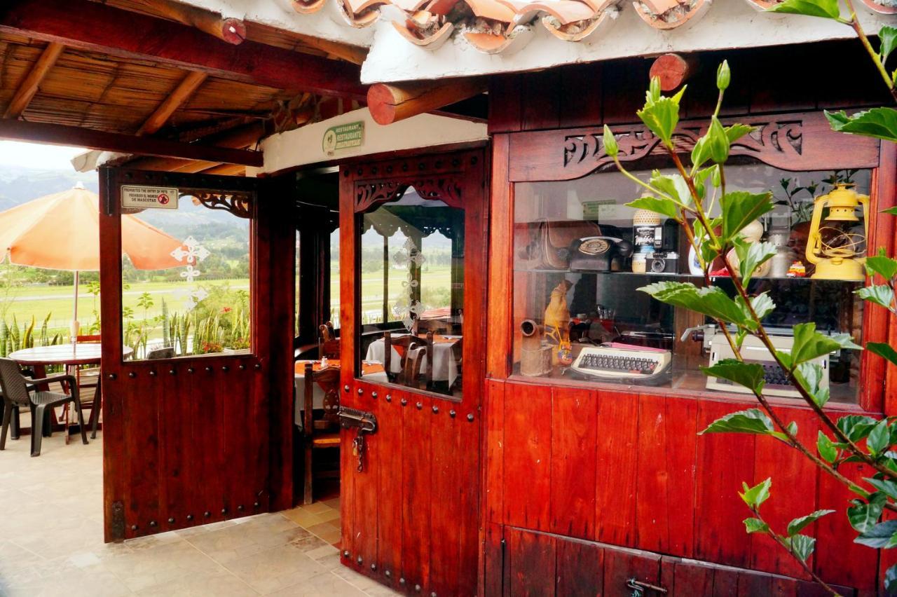 Hotel Cabanas San Cayetano Paipa Exteriér fotografie