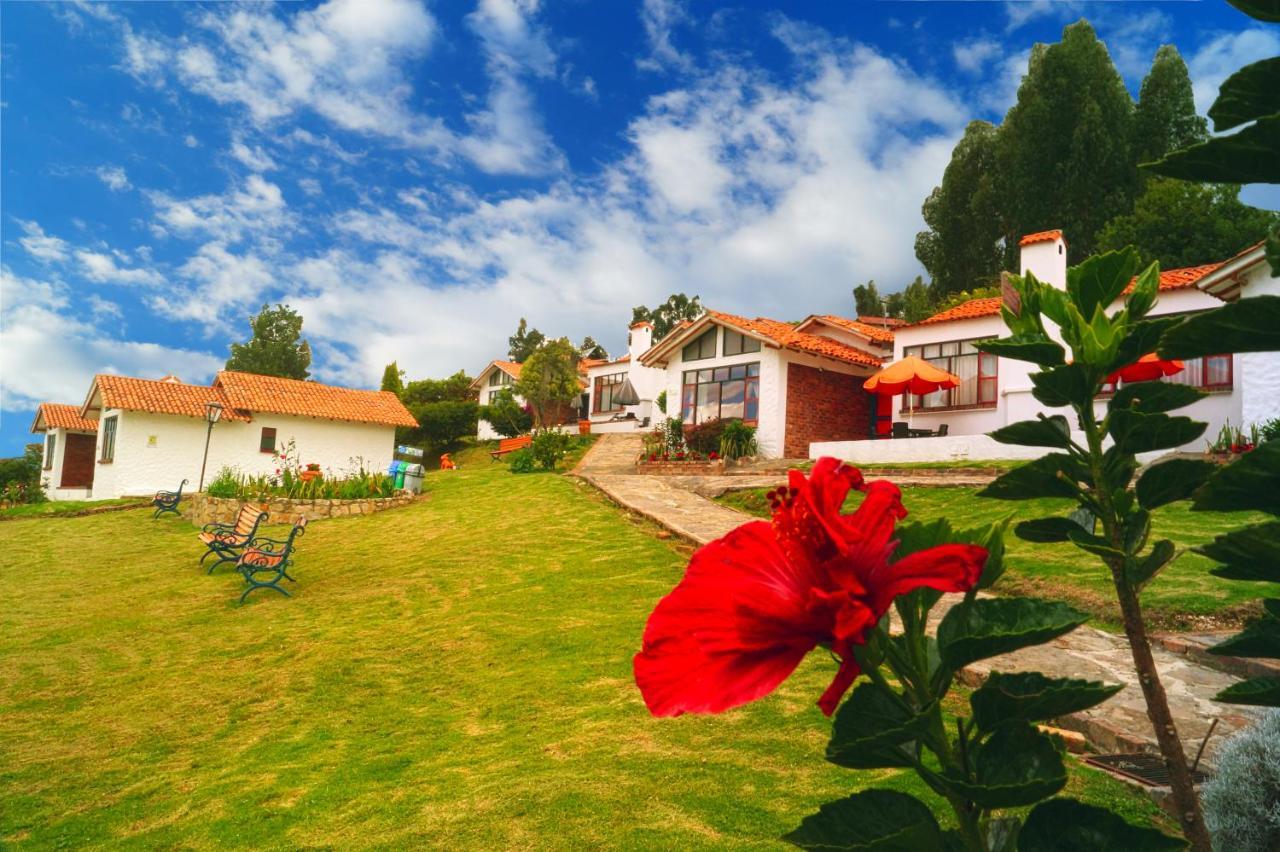 Hotel Cabanas San Cayetano Paipa Exteriér fotografie