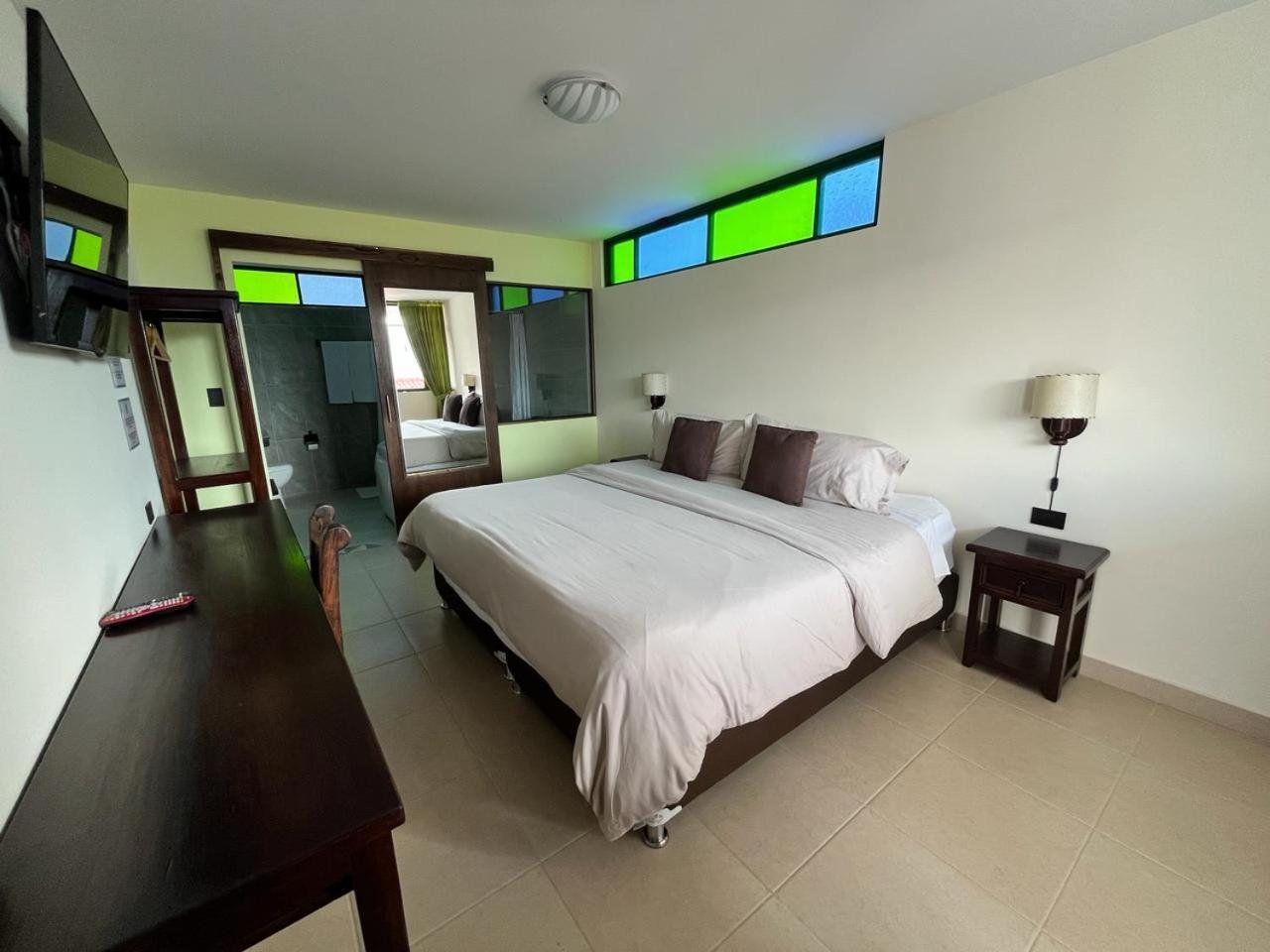 Hotel Cabanas San Cayetano Paipa Exteriér fotografie