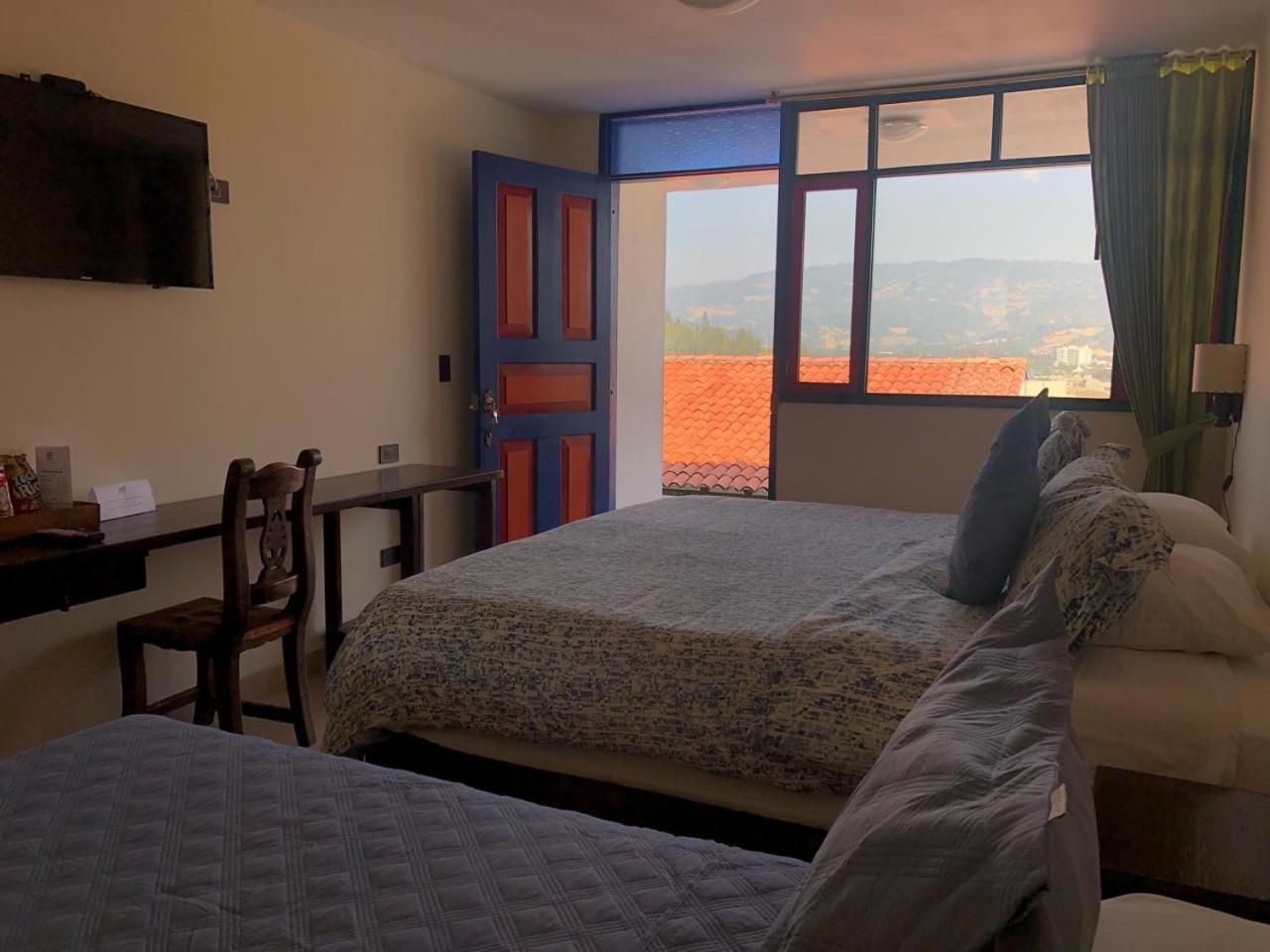 Hotel Cabanas San Cayetano Paipa Exteriér fotografie