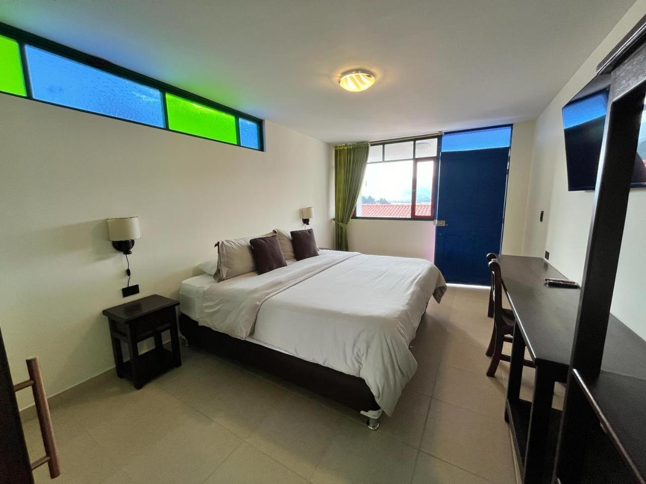Hotel Cabanas San Cayetano Paipa Exteriér fotografie