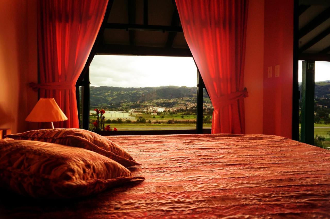 Hotel Cabanas San Cayetano Paipa Exteriér fotografie