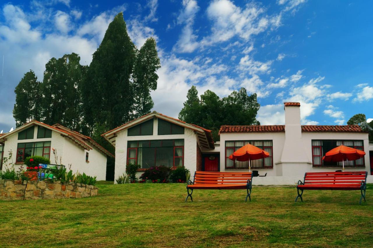 Hotel Cabanas San Cayetano Paipa Exteriér fotografie